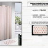 Cortina de Baño Rose Gold