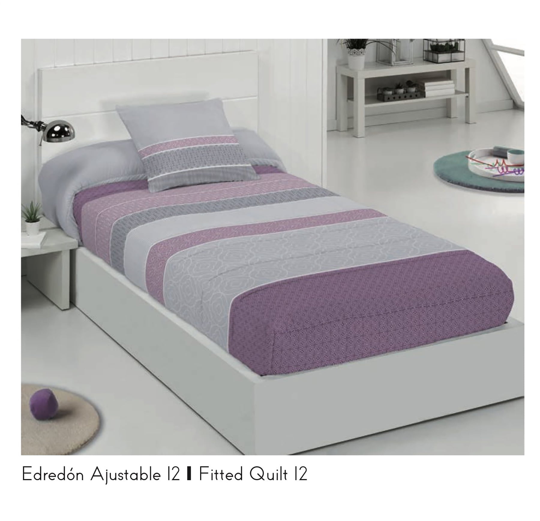 Cojines decorativos para cama CORAL Tejidos JVR