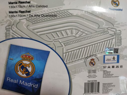Manta Oficial Real Madrid