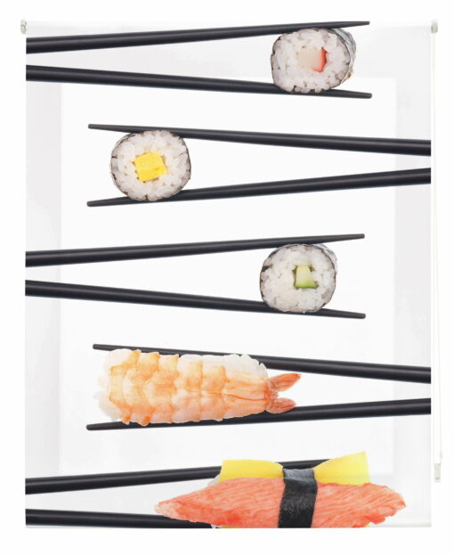 Estor Digital Translucido Cocina Sushi