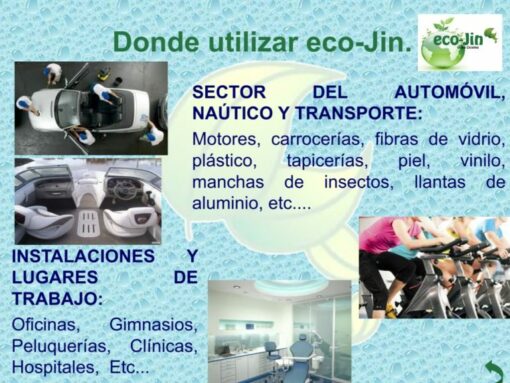 Simplifica tu vida con Eco-Jin Limpiador Multiusos Higienizante