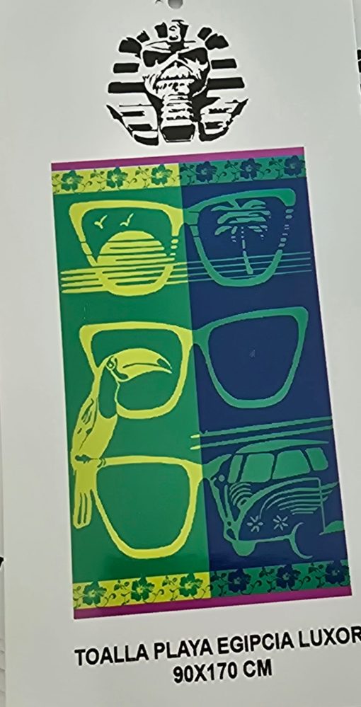 Toalla de Playa Gafas