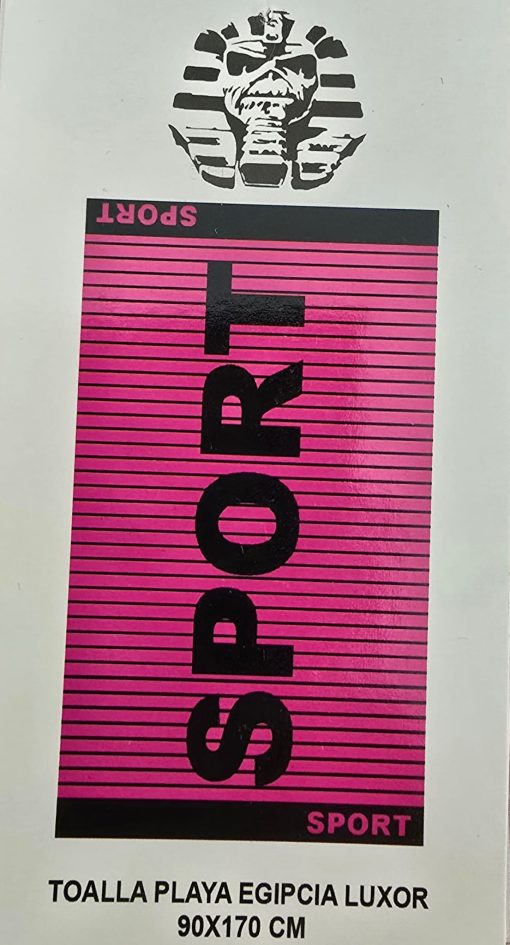 Toalla de Playa Sport Rosa