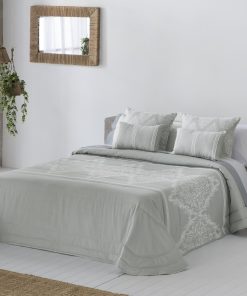 Colcha Bouti JVR Idalia gris
